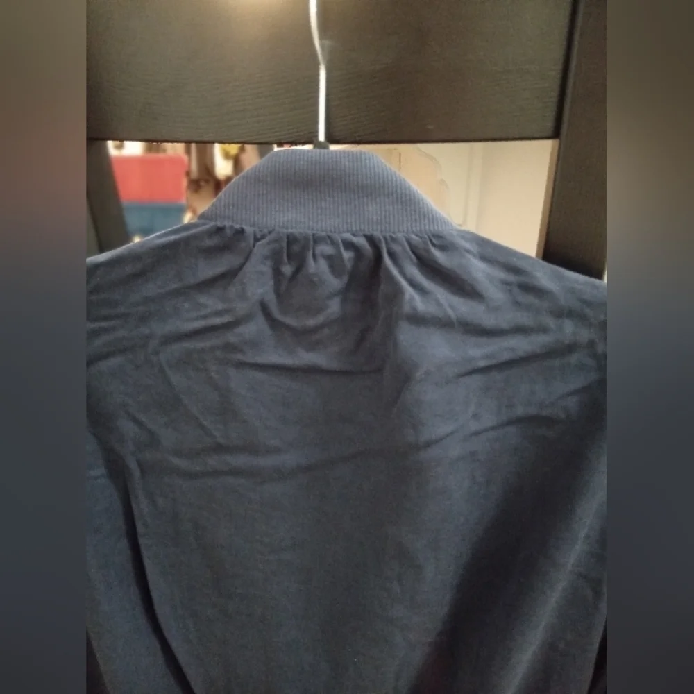 KUT From The Kloth Navy Bomber Lyocell Jacket small
